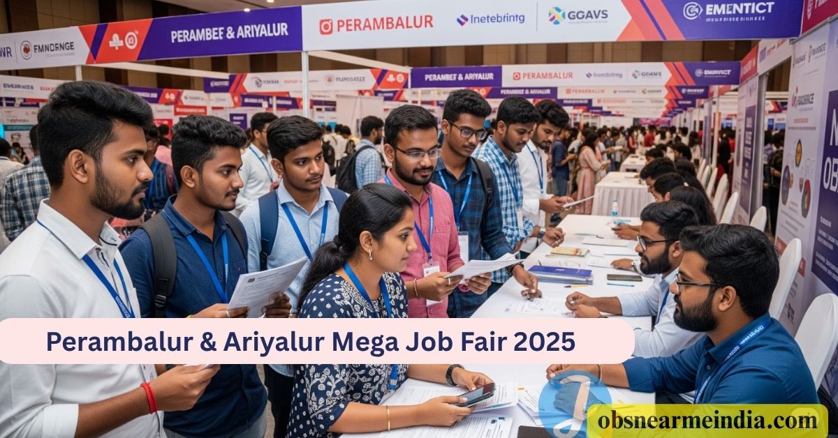 Perambalur & Ariyalur Mega Job Fair 2025